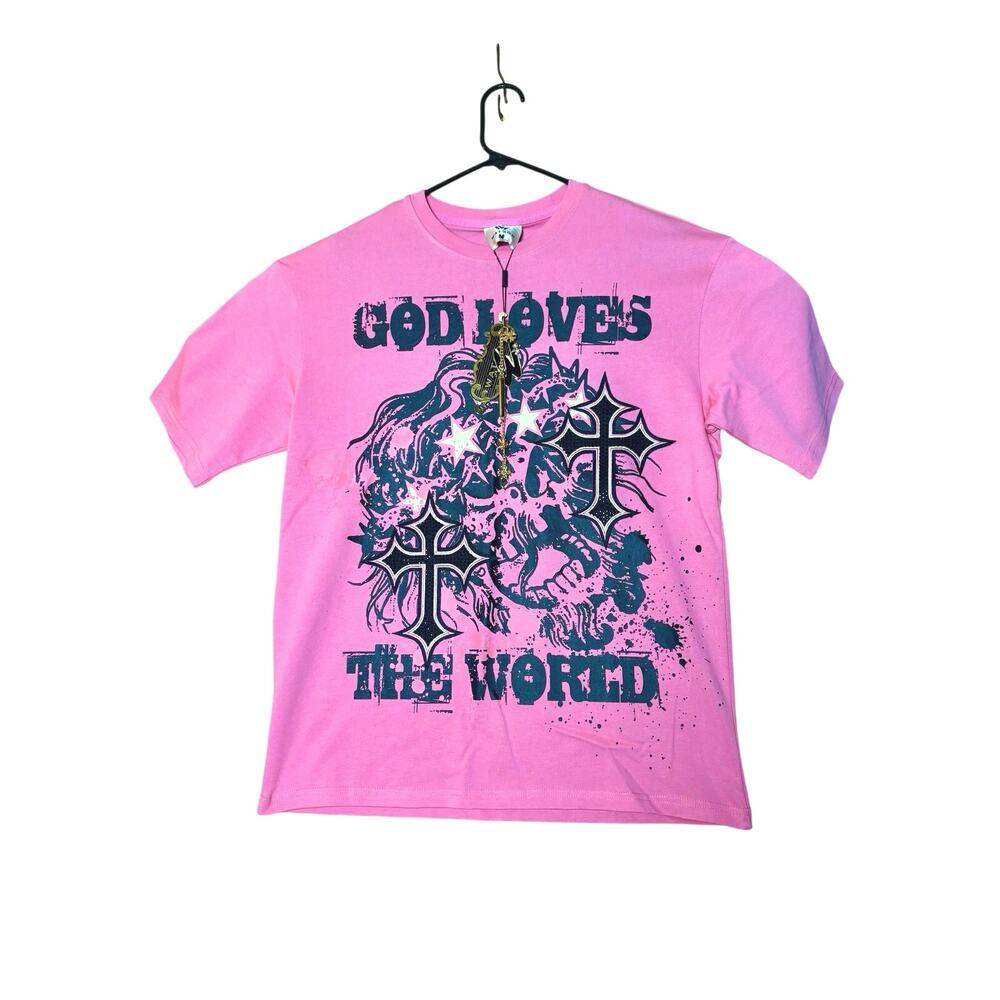 NWT - Watson Saint Shirt in Pink/Black - Medium - $85 Retail